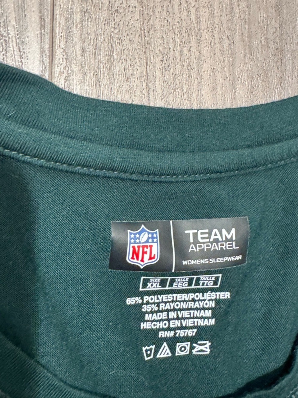 Packers NFL Apparel Dark Green Women's Tee - Picture 2 of 2